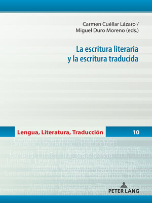 cover image of La escritura literaria y la escritura traducida